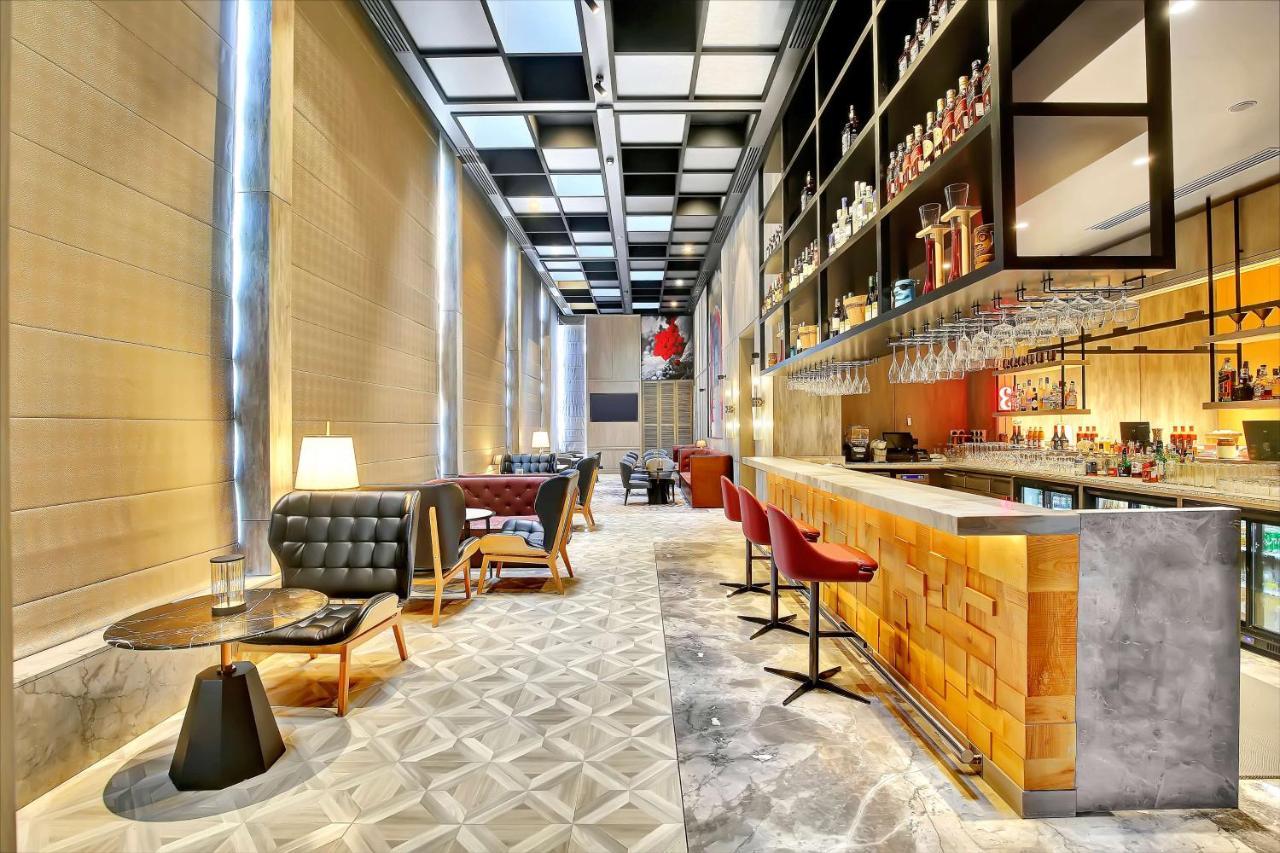 Radisson Red Chandigarh Mohali Exterior photo The bar at the hotel