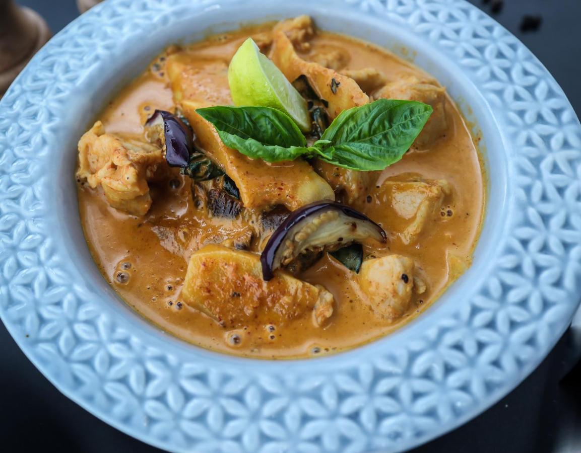 Radisson Red Chandigarh Mohali Exterior photo Vegan Thai red curry with tofu and eggplant